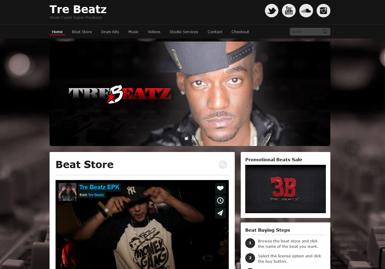 iamtrebeatz.com