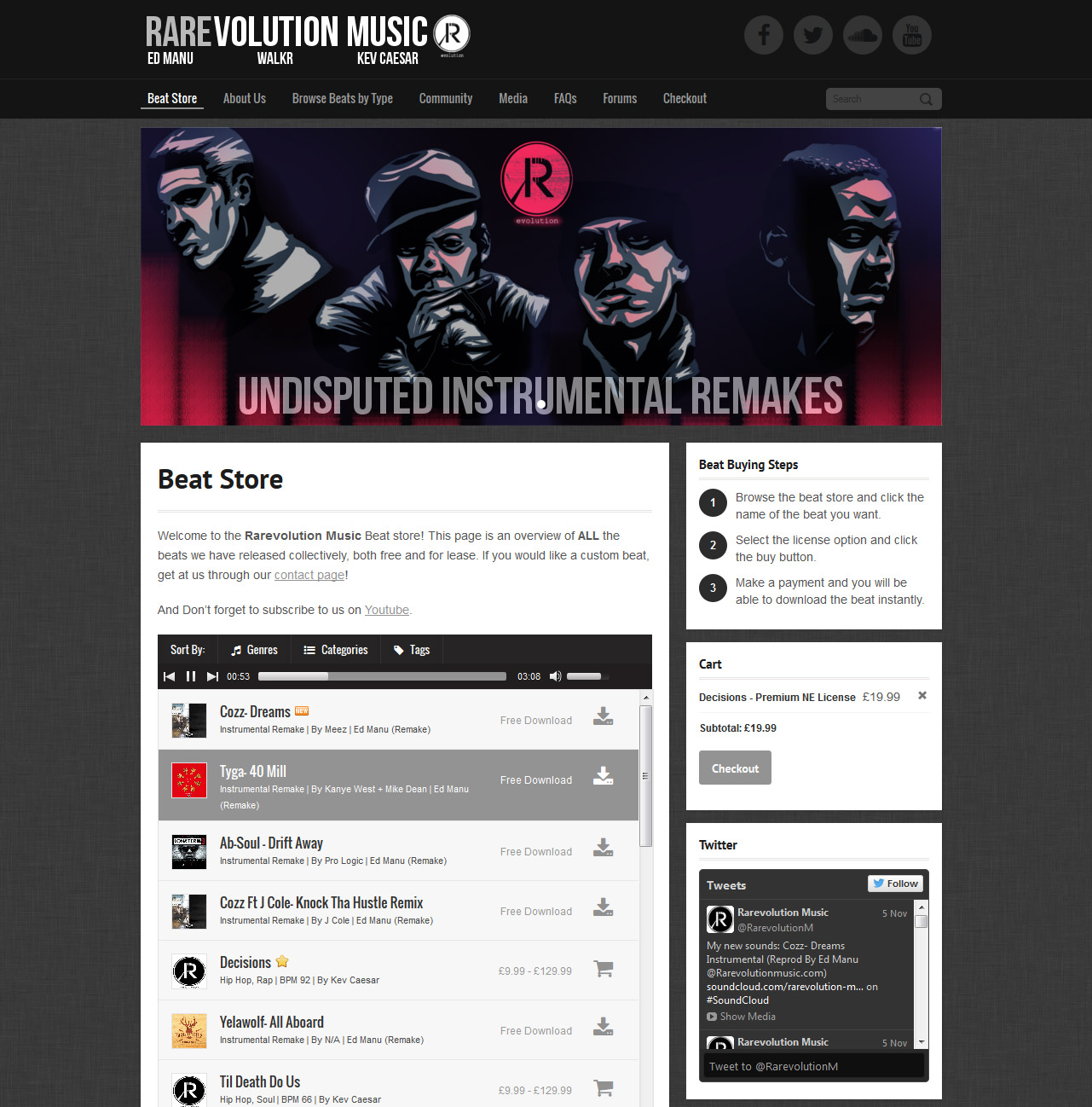 rarevolutionmusic.com